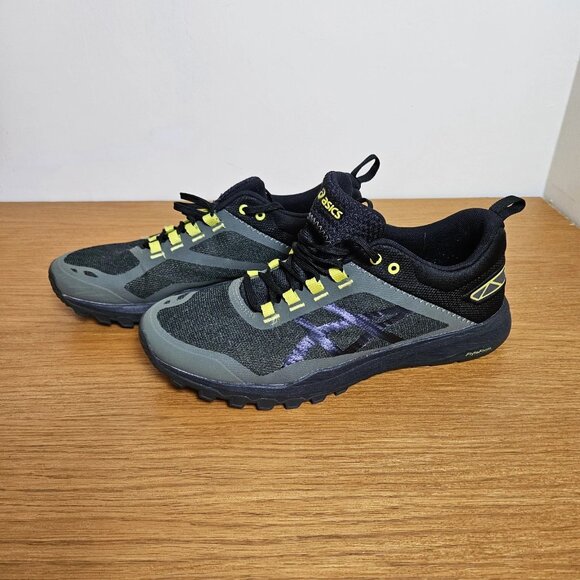 ASICS Gecko XT Men’s Trail Running Shoes Black Yellow Size 11 - Picture 1 of 6